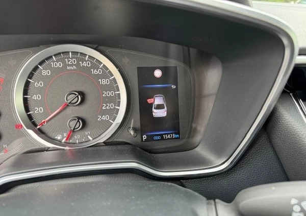 Toyota Corolla cena 91500 przebieg: 15480, rok produkcji 2022 z Mszczonów małe 67